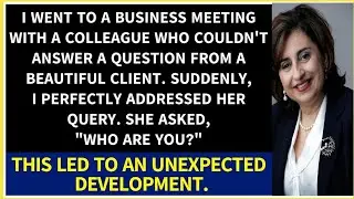 In a meeting, I covered for a colleague. The client's 