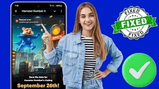 How To Fix Request Error Problem On Hamster Kombat (New Update 2024)✅✅ || Fix Request Error