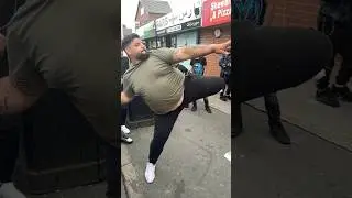 Big guy Vs me 