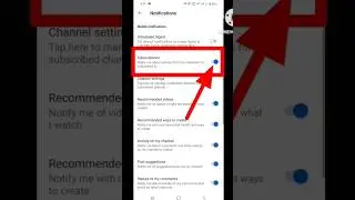 off youtube subscription notification ||youtube subscription notification band kare #shorts