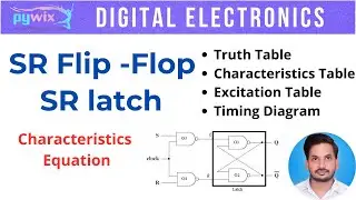 sr flip flop | flip flops in computer organization | sr flip flop in digital electronics
