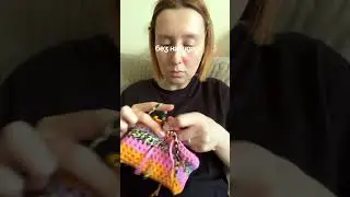 Вязаная сумка всего за час 