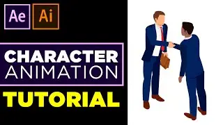 Character Animation Tutorial in After Effects - No Third Party Plugin