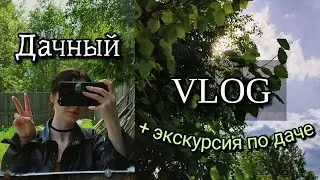 🏡Vlog #7 || Экскурсия по нашей даче || Мой летний день