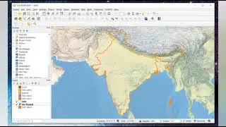 HOW TO CREATE STUDY AREA MAP IN QGIS USING ESRI IMAGE