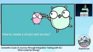 GopherCon 2022: A Journey Through Integration Testing with Go- What Could Go Wrong? - Samantha Coyle