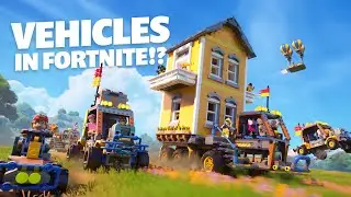 LEGO Fortnite Added VEHICLES!