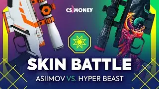 Skin Battle: AWP Asiimov vs. AWP Hyper Beast 🔥 Which skin is cooler? 🔥 CS.MONEY