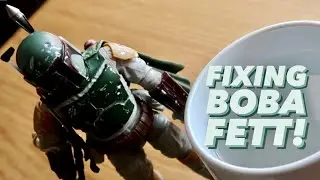 Fixing Boba Fett | Getting your helmet wet!