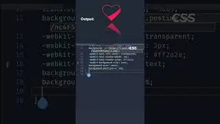 Create Animated Heart with CSS | CSS Animation|css tutorials 