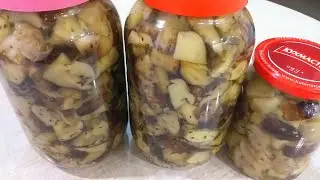 SUPER RECIPE OF SALTED MUSHROOMS. CRISPY SALTED MUSHROOMS - THE ORIGINAL RECIPE.