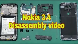 Nokia 3.4 Disassembly video