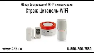 Обзор беспроводной Wi-Fi сигнализации 