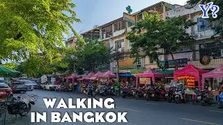 Walking in Bangkok | Only city sounds