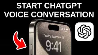 How to Use Action Button to Start Voice Conversation With ChatGPT on iPhone