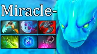 Миракл на Морфе уничтожает всю карту! - Miracle Morphling 7.35 DOTA 2