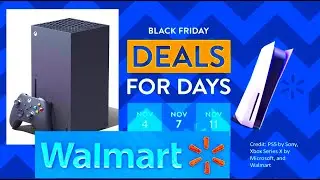 Walmart XSX on SALE as early as 11/4, QVC sells XSS, Sam's Club & PS5, Xbox Series X/S 