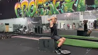 Seated Dumbbell Tricep Extension