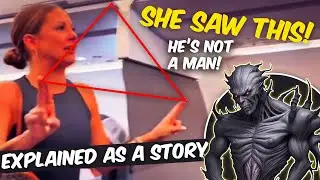 Woman on Plane FREAKS OUT "that person is not real" - What did the lady see on the plane?