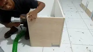 MEMBUAT Laci Dengan Kunci Sentral Lock Depan #woodworking #furniture, #handicrafts