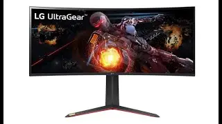 LG 34GP950G-B 34 Inch Ultragear QHD (3440 x 1440) Nano IPS Curved Gaming Monitor