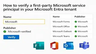 How to Verify a first-party Microsoft service principal in your Microsoft Entra tenant