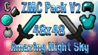★ BEST SKY TEXTURE EVER - 48x48 ZMC Texture Pack Minecraft Edit - UHC 1.7 1.8 1.9 1.10