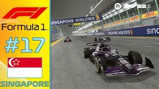 F1 22: ЭТАП 17. СИНГАПУР! 100% ДИСТАНЦИИ.