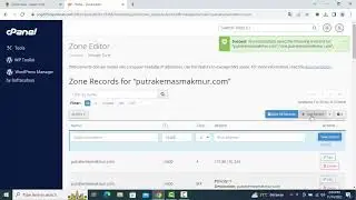 Pointing A Records Domain or subdomain on Cpanel to another server