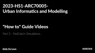 Part 02 - PedCatch Simulations