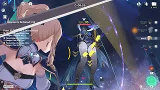Jean 380K+ DMG to Mirror Maiden Abyss 12-1 | How to Fall Damage