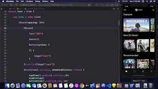 Steam UI Redesign Using SwiftUI - Designing Steam UI Using SwiftUI - SwiftUI Tutorial