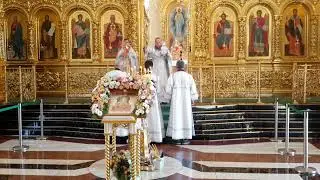 Праздник Преображения Господня в храме святых равноапостольных Мефодия и Кирилла г. Саранска