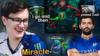 Miracle- goes MID to avoid his friend GH in Lane, then this Happens...
