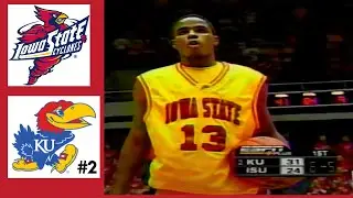 Iowa State vs #2 Kansas (01/12/2005) Full Game