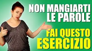 ARTICOLAZIONE-NON MANGIARTI LE PAROLE -FAI QUESTO ESERCIZIO| Lezione di recitazione 