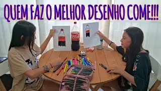 Desafio: Quem desenha melhor come!!