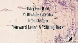 Using Push Hand to Illustrate The Forward and Backward Movements In Small Circle Tai Chi.