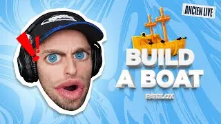 Roblox : Build A Boat (on construit des bateaux) - Rediffusion Squeezie du 23/12/2021