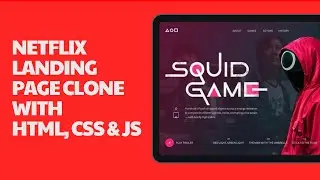 Create Netflix Responsive Website Using Html & CSS | Netflix Landing Page Clone With Html & Css