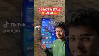 DO NOT INSTALL the iOS 26 Developer Beta on your device UNLESS you’re a developer