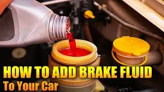 how to add brake fluid to a car | Brake oil