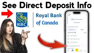 How To See Direct Deposit Information in RBC 2025 (New Method)