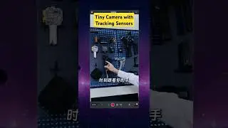 Tiny Camera with tracking sensor #shorts