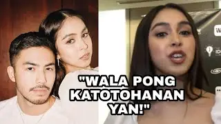 Julia Barretto napikon sa Interview | Julia Barretto and Tony Labrusca topbill new iWant series