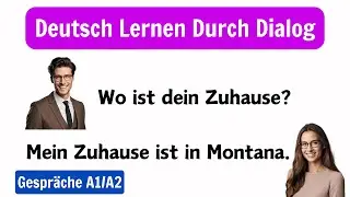 Deutsch Lernen Mit Dialogen A1-A2 | Deutsch Lernen Mit Gesprächen