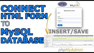 PHP PROJECT: Connect and Save Insert HTML Form Data To MySQL Database using PHP Password Hashing