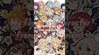My favorite character from each element💜Genshin Impact 
