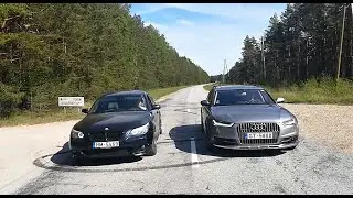 Bmw e60 535d vs Audi a6 Allroad 3.0 tdi