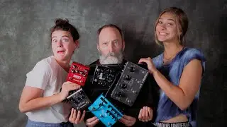 My Daughters Build an Ambient Guitar Pedalboard!